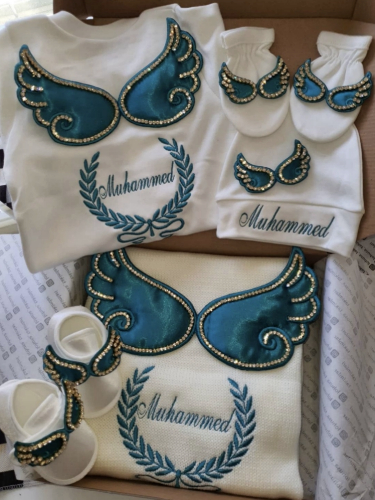 Baby Nursery Bedding Sets - Комплект для новорожденных Dollbling: 5 предметов,