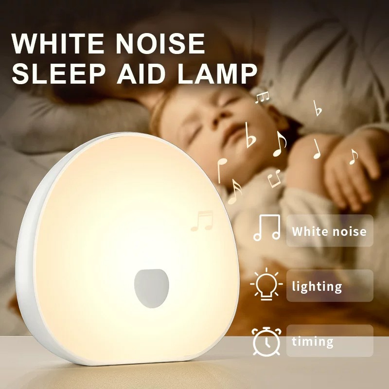 Машина для сна с RGB-подсветко – обзор и цена Baby Sound Machine White