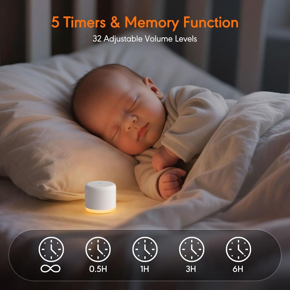 Портативный генератор белого ш – обзор и цена Baby Sound Machine White