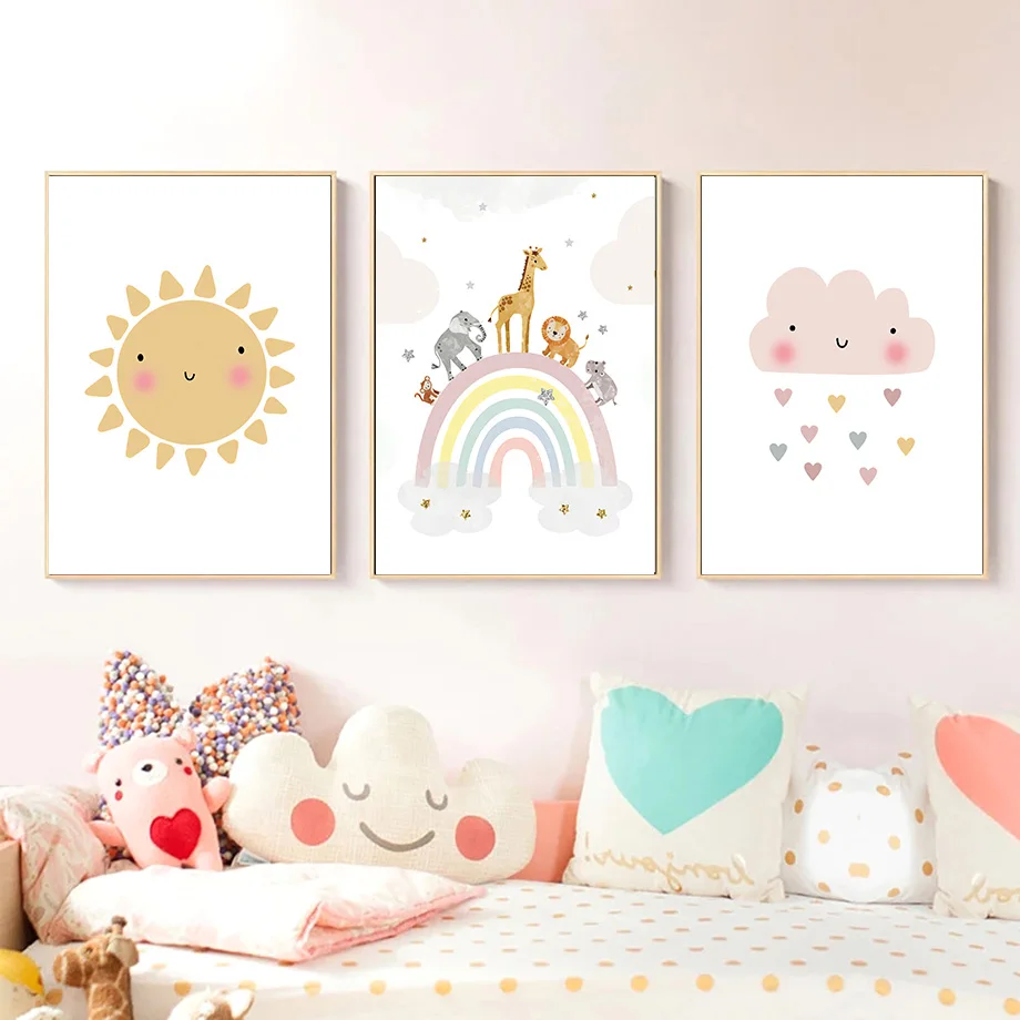 Постеры и принты с изображение – обзор и цена Baby Nursery Ideas
