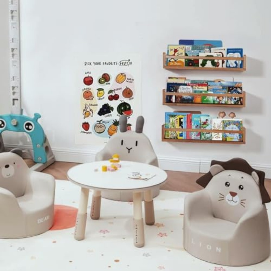 Навесные полки для детской ком – обзор и цена Baby Nursery Floating Shelves