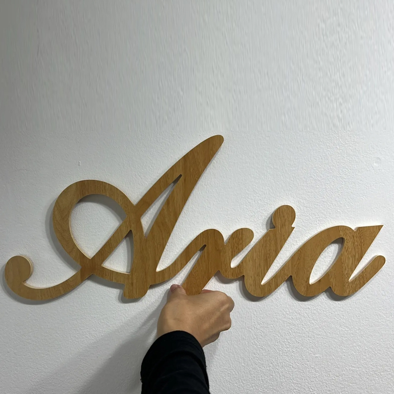 Изготовленный на заказ знак с  – обзор и цена Baby Nursery Name Letters