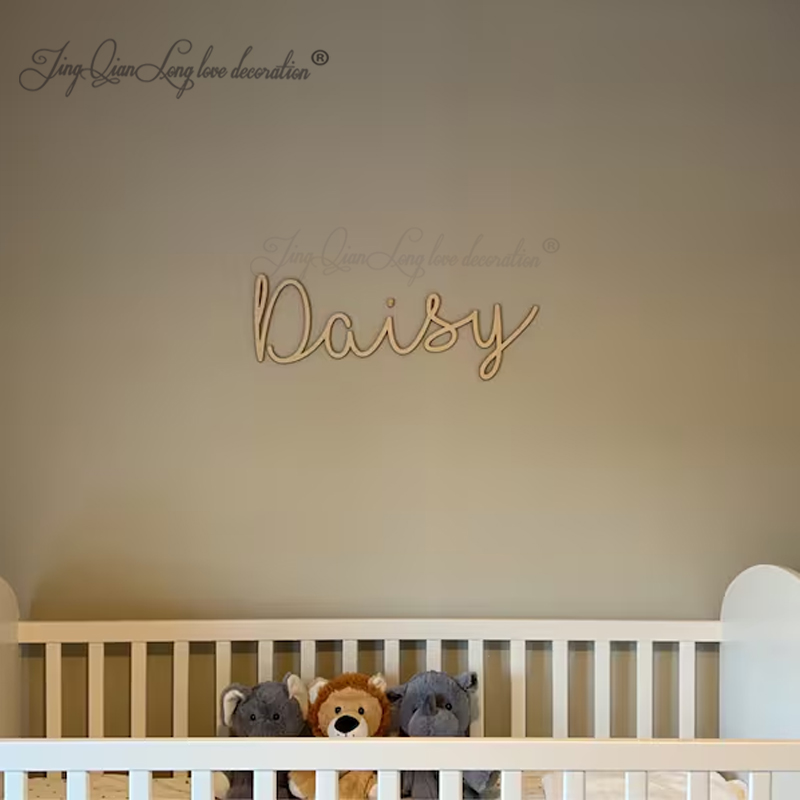 Декоративная деревянная вывеск – обзор и цена Baby Nursery Name Letters