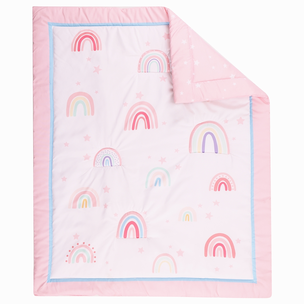 3 шт. Радужная детская кроватк – обзор и цена Baby Nursery Bedding Sets