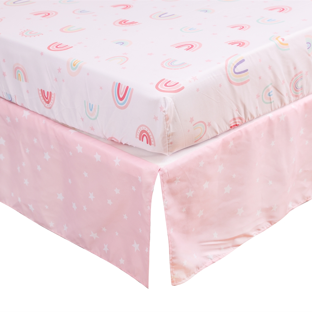 3 шт. Радужная детская кроватк – обзор и цена Baby Nursery Bedding Sets
