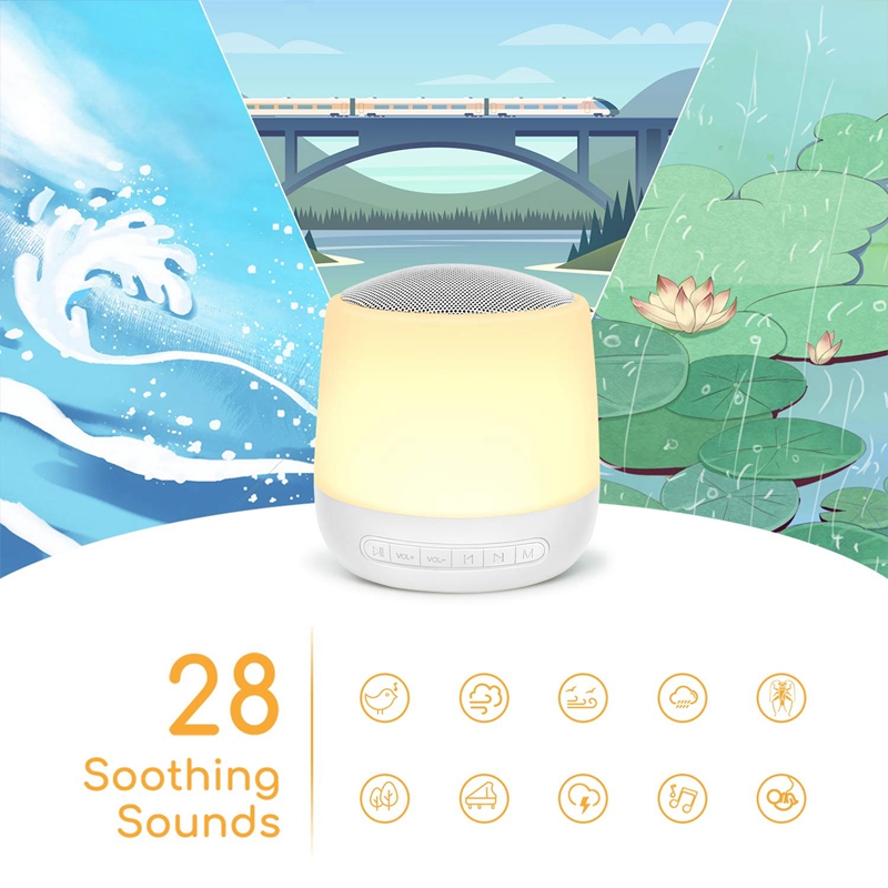 B53C Детская звуковая машина Б – обзор и цена Baby Sound Machine White