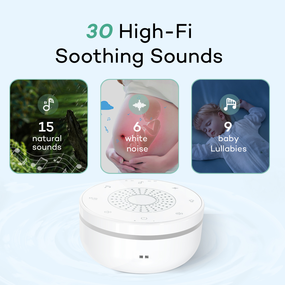 Машинка для белого шума для мл – обзор и цена Baby Sound Machine White