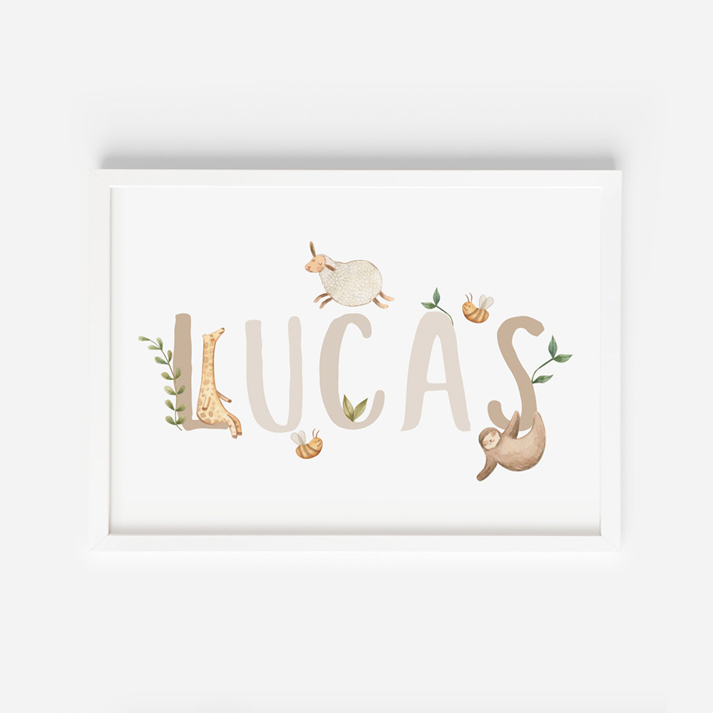 Название на заказ, искусственн – обзор и цена Baby Nursery Name Letters