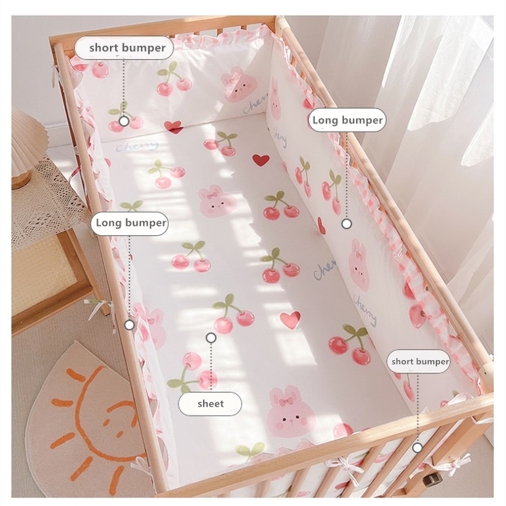 5 шт., комплект постельного бе – обзор и цена Baby Nursery Bedding Sets