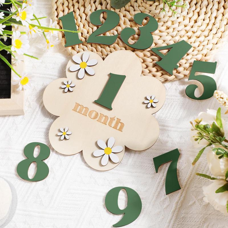 Деревянные детские ежемесячные – обзор и цена Milestone Card Set