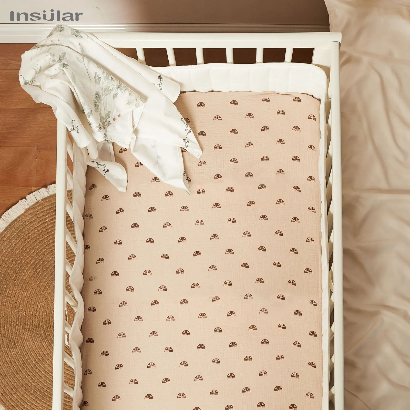 130*70 см простыни для кроватк – обзор и цена Baby Nursery Bedding Sets