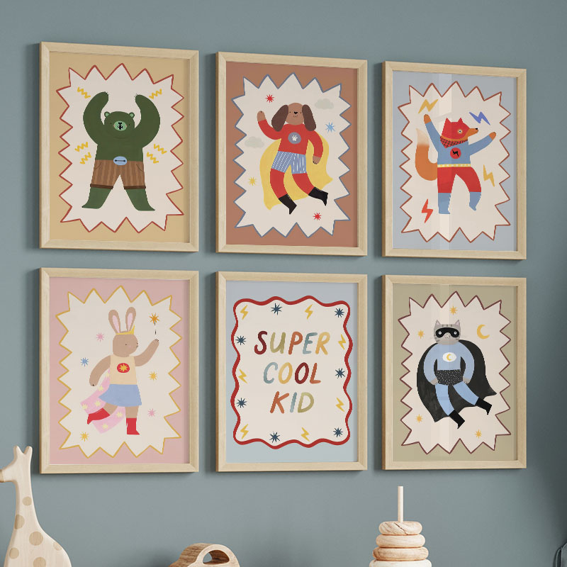 Забавные мультяшные постеры и  – обзор и цена Baby Nursery Ideas